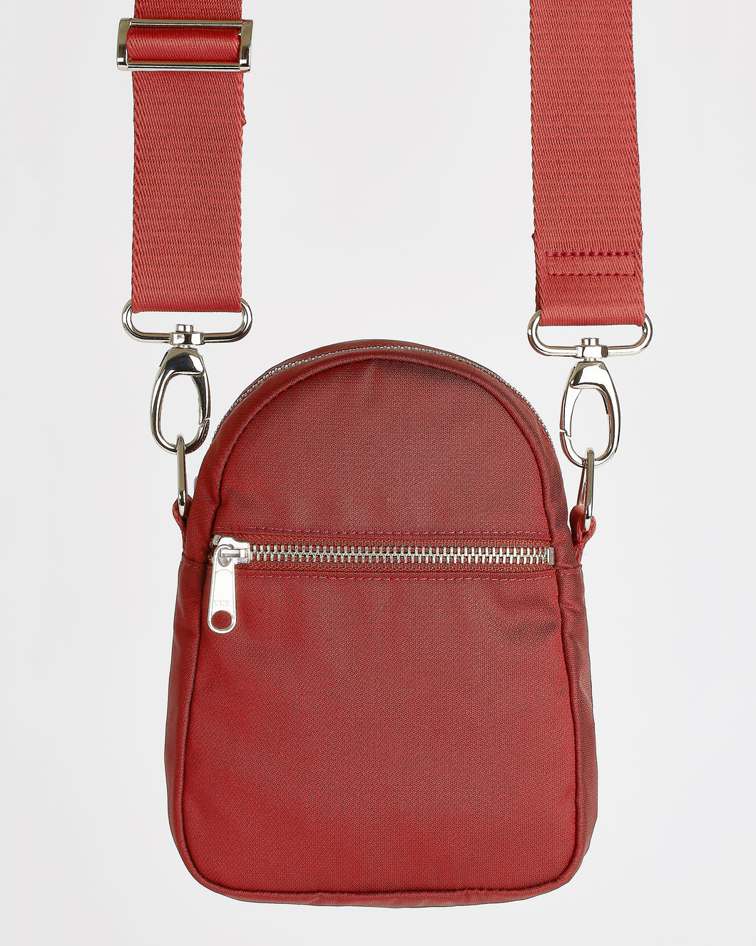 SASHA - Mini Cross Body Bag in RUST RED